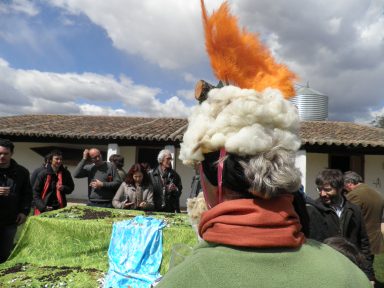 Instalacción-acción comisionada por El Arreciado, Toledo, 2011
