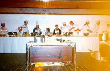 Invitación a A. Ríos del director de teatro experimental Richard Gough para el Centre for Performance Research de Aberystwyth, Gales, 2000