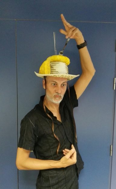 Taller de sombreros comestibles para el Festival de Verano, Fuencarral, 2016