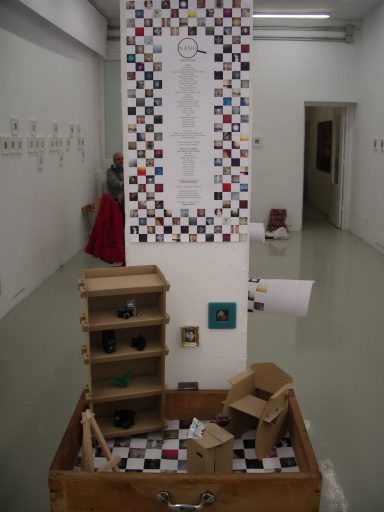 Clausura exposición “Pequeño” galería Tracer, Madrid, 2012