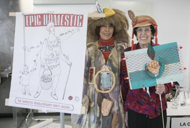 Acción para la exposición "Bobby Baker. Tarros de Chutney", La Casa Encendida, Madrid, 2019